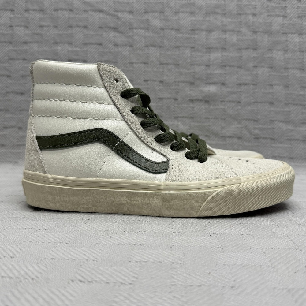 Vans Sk8-Hi Vintage Pop Marshmallow Turtledove Womens Size 5  White